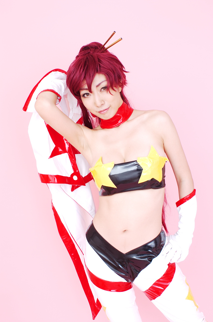 [Cosplay]  Tengen Toppa Gurren Lagann - Big Tits Yoko